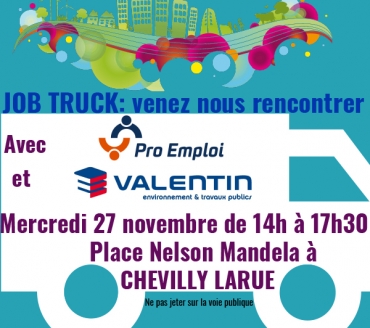 JOB TRUCK : l’info Emploi au cœur des quartiers